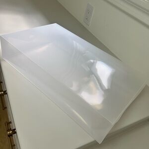 Clear boot storage boxes (10 count)